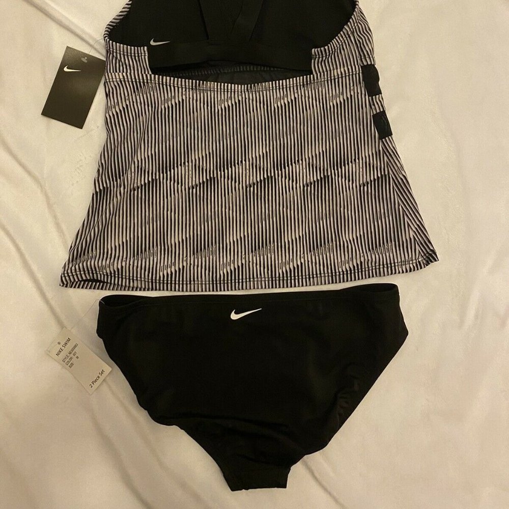 NEW NIKE Swim Tankini 2 Piece Active Swimsuit - Picture 3 of 5